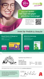 mea - meine apotheke Apotheken Prospekt der aktuellen Woche mit 4 Seiten, gültig von 01.10.2026 bis 31.10.2026, in Wallenfels und Umgebung Aktueller mea - meine apotheke Apotheken Prospekt in Wallenfels und Umgebung, "Unsere Oktober-Angebote" mit 4 Seiten, 01.10.2026 - 31.10.2026