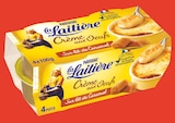 Crème aux œufs sur lit de caramel - LA LAITIÈRE en promo chez Intermarché Crème aux œufs sur lit de caramel - LA LAITIÈRE dans le catalogue Intermarché