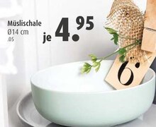 Müslischale bei porta Möbel in Leverkusen Müslischale im Angebot bei porta Möbel Leverkusen für 4,95 €