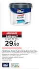 Promo Peinture Mur/Plafond Blanc Mat 10 L à 29,90 € dans le catalogue LEROY MERLIN à Guipavas