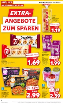 Aktueller Kaufland Steinheim Prospekt "EXTRA-ANGEBOTE" mit 8 Seiten