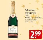 Schweriner Burggarten Sekt Angebote bei famila Nordost Falkensee für 2,99 €