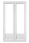 Brico Cash Somain - Promo Porte-fenêtre PVC 2 vantaux double vitrage tirant droit - 215x120cm Promo Porte-fenêtre PVC 2 vantaux double vitrage tirant droit - 215x120cm à 386,00 € dans le catalogue Brico Cash à Somain