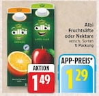 Fruchtsäfte von Albi für 1,29 € bei EDEKA im Angebot Fruchtsäfte von Albi im aktuellen EDEKA Prospekt
