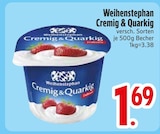 Cremig & Quarkig von Weihenstephan im aktuellen EDEKA Prospekt für 1,69 €