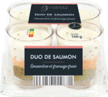4 Verrines Duo de Saumon - GOURMET FINEST CUISINE en promo chez Aldi 4 Verrines Duo de Saumon - GOURMET FINEST CUISINE dans le catalogue Aldi