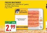 Frische Bratwurst im Angebot bei Marktkauf in Dülmen Frische Bratwurst Angebote bei Marktkauf Dülmen für 2,99 €