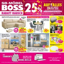 Ecksofa im SB Möbel Boss Prospekt "RABATT-RAUSCH" mit 12 Seiten (Dortmund)