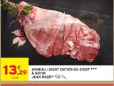 Intermarché Contact Alincthun - Promo Agneau Gigot entier à rôtir Promo Agneau Gigot entier à rôtir à 13,29 € dans le catalogue Intermarché Contact à Alincthun