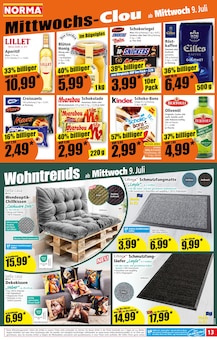 Snickers Angebot im Norma Prospekt, gültig von 07.07.2025 bis 12.07.2025 Snickers Angebot im aktuellen Norma Prospekt auf Seite 14