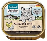 Minkas Naturkost Katzennahrung Angebote von ZooRoyal bei REWE Kassel für 0,69 €