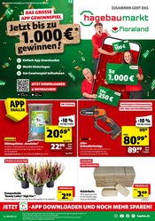 Aktueller Hagebaumarkt Baumärkte Prospekt in Dinslaken und Umgebung, "SO günstig geht das!" mit 18 Seiten, 27.09.2025 - 04.10.2025