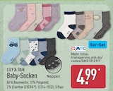 Baby-Socken von LILY & DAN im aktuellen ALDI Nord Prospekt für 4,99 €