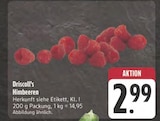 E center Feuchtwangen - Himbeeren Angebot im Prospekt Himbeeren bei E center im Feuchtwangen Prospekt für 2,99 €