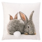Kissen mit Hasen-Motiv Angebote bei Ernstings family Freiburg für 12,99 €