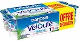 Yaourt Velouté Nature en offre découverte - DANONE en promo chez Intermarché Yaourt Velouté Nature en offre découverte - DANONE dans le catalogue Intermarché