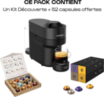 BUNDLE NESPRESSO VERTUO POP ENV90B - DELONGHI - Auchan Hypermarché à Saint-Denis BUNDLE NESPRESSO VERTUO POP ENV90B - DELONGHI en promo chez Auchan Hypermarché Saint-Denis à 59,99 €