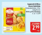 Unsere Goldstücke Weizenbrötchen im Angebot bei Marktkauf in Bautzen Unsere Goldstücke Weizenbrötchen Angebote von Coppenrath & Wiese bei Marktkauf Bautzen für 2,99 €