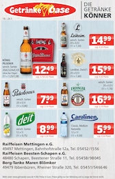 Getränke Oase Prospekt für Lotte: "Aktuelle Angebote", 1 Seite, 19.01.2026 - 24.01.2026