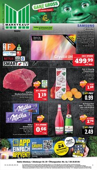 Marktkauf Prospekt der Woche "GANZ GROSS in kleinsten Preisen!" Seite 1, 11.12.2023 bis 16.12.2023 für Nobitz Aktueller Marktkauf Prospekt "GANZ GROSS in kleinsten Preisen!" Seite 1 von 44 Seiten für Nobitz
