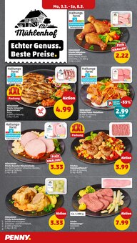 Schweinefleisch im Penny Prospekt "Wer günstig will, muss Penny." mit 35 Seiten (Pforzheim)