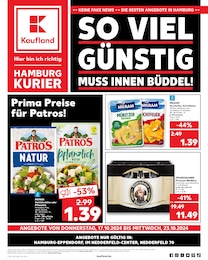 Kaufland Prospekt für Hamburg: "Aktuelle Angebote", 60 Seiten, 17.10.2024 - 23.10.2024