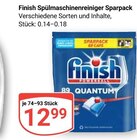 Aktuelles Spülmaschinenreiniger Sparpack Angebot bei GLOBUS in Mannheim ab 12,99 €