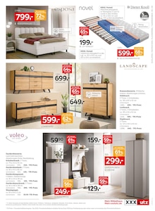 Bett im XXXLutz Möbelhäuser Prospekt "MARKEN-BESTPREIS" mit 43 Seiten (Mainz)