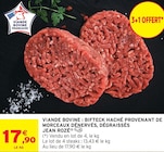 Viande Bovine : Bifteck Haché Provenant de Morceaux Dénervés, Dégraissés - Jean Rozé dans le catalogue Intermarché Super