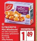 Mini-Windbeutel im EDEKA Prospekt Mini-Windbeutel von Gut & Günstig im aktuellen EDEKA Prospekt für 1,49 €