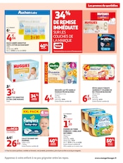 Promos Couches dans le catalogue "PRODUITS LAITIERS" de Auchan Hypermarché Couches en promo dans le catalogue Auchan Hypermarché à la page 35