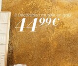 Décoration murale en grès - Maisons du Monde Décoration murale en grès à 44,99 € dans le catalogue Maisons du Monde