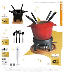 Offre Service À Fondue dans le catalogue Carrefour du moment à la page 23