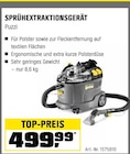 Sprühextraktionsgerät Puzzi Angebote von Kärcher bei OBI Würzburg für 499,99 €