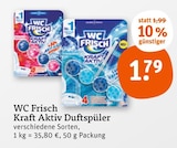 Kraft Aktiv Duftspüler im Angebot bei tegut in Würzburg Kraft Aktiv Duftspüler Angebote von WC Frisch bei tegut Würzburg für 1,79 €