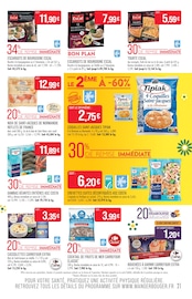 Promos Coquille Saint-Jacques dans le catalogue "C'EST TOUS LES JOURS LE MARCHÉ" de Supermarchés Match Coquille Saint-Jacques en promo dans le catalogue Supermarchés Match à la page 21