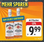 Kentucky Straight Bourbon Whiskey Angebote von Jim Beam bei EDEKA Hoyerswerda für 9,99 €