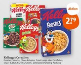 Kelloggs im tegut Prospekt Frosties, Smacks, Choco Krispies, Froot Loops oder Cornflakes von Kellogg's im aktuellen tegut Prospekt für 2,79 €