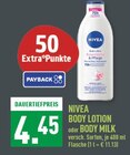 Body Lotion im Angebot bei Marktkauf in Münster Body Lotion Angebote von Nivea bei Marktkauf Münster für 4,45 €