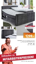 Bett im Polstermöbel Fischer Prospekt "PERSONAL-KAUFTAGE" auf Seite 29
