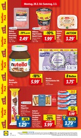 Nutella Angebote im Prospekt "LIDL LOHNT SICH" von Lidl auf Seite 14