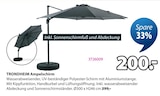 Aktuelles TRONDHEIM Ampelschirm Angebot bei JYSK in Braunschweig ab 200,00 €
