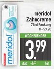 Zahncreme von meridol für 3,99 € bei EDEKA im Angebot Zahncreme von meridol im aktuellen EDEKA Prospekt