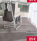 Aktuelles Teleskop-Wäscheständer Angebot bei Woolworth in Gelsenkirchen ab 25,00 €
