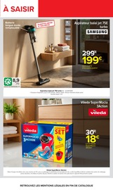 Aspirateur Balai en promo dans le catalogue Carrefour à la page 67