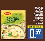 Guten Appetit Suppe Spargel Cremesuppe von Maggi im aktuellen EDEKA Prospekt für 0,59 €