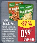 Kartoffel-Snack-Pot Käse-Brokkoli von Knorr im aktuellen ALDI Nord Prospekt
