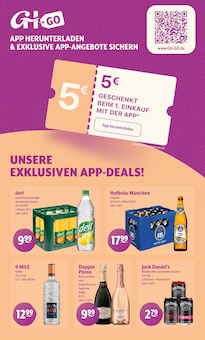 Jack Daniels im Getränke Hoffmann Prospekt "Aktuelle Angebote" mit 11 Seiten (Dinslaken)