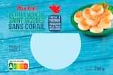 Petites Noix De Saint Jacques Sans Corail Surgelées Auchan à 5,80 € dans le catalogue Auchan Hypermarché