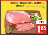 Deutscher Kalbs-Braten bei EDEKA im Spitalhaus Prospekt für 1,85 €